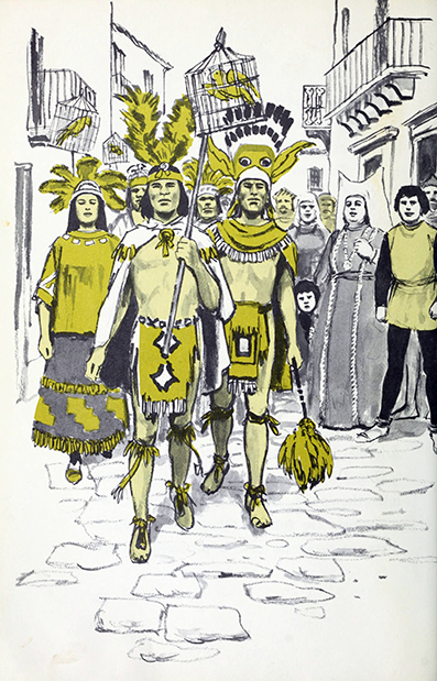 A world explorer: Hernando Corte�s ~ by Stewart Graff ~ art / illustrated by  Raymond Burns