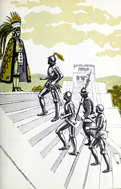 A world explorer: Hernando Corte�s ~ by Stewart Graff ~ art / illustrated by  Raymond Burns