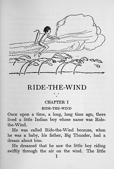 Ride-the-wind- Ethel Calvert Phillips, illustrated by Herbert Morton Stoops,  Boston : Houghton Mifflin ~ 1933