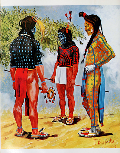 The mystic warriors of the Plains ~  by Thomas E. Mails ~ Garden City, N.Y. : Doubleday ~ 1972