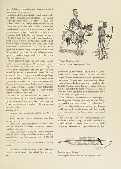 Indians, by Edwin Tunis, illustrated by Edwin Tunis, Cleveland, World Pub. Co ~ 1959 