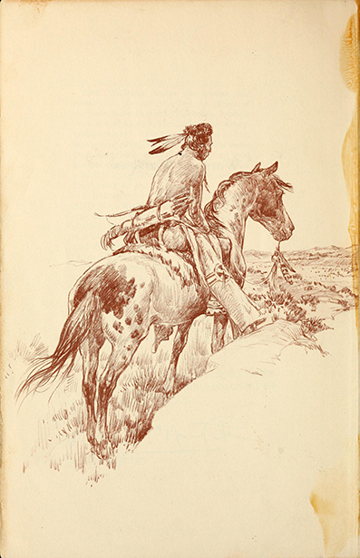Indian wars and warriors, by Paul Iselin Wellman, ilustrace: Lorence Bjorklund<