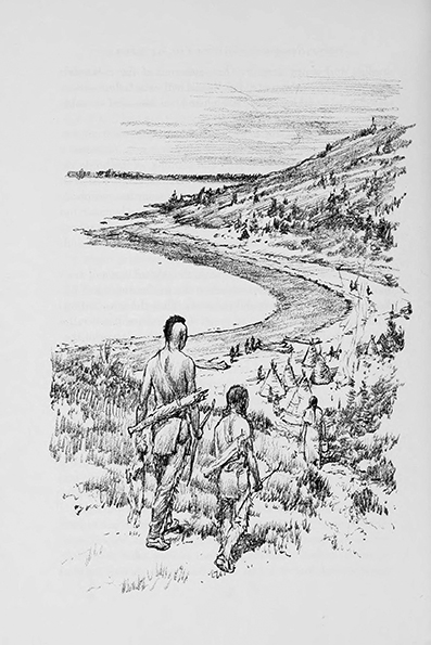 The Indians of northeastern America, by Karna L. Bjorklund, ilustrated by: Lorence Bjorklund