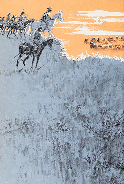 The story of Crazy Horse ~  Enid LaMonte Meadowcroft - illustrated by Cary ~ Garrard Publishing Company, Champaign, Illinois  ~ 1965<