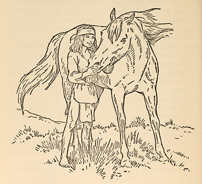 Tom�s and the red headed angel,  by Marion Garthwaite ~ illustrated by Lorence F. Bjorklund, New York, Messner - 1950    