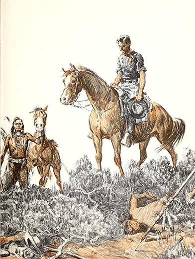 A picture report of the Custer fight