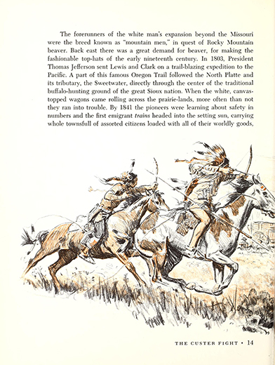 A picture report of the Custer fight