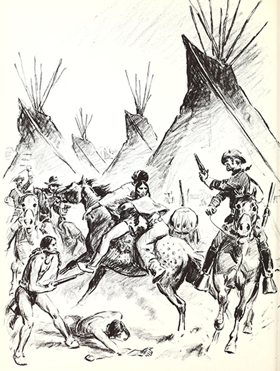 A picture report of the Custer fight