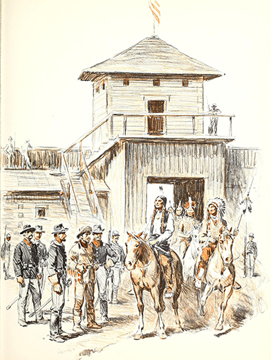 A picture report of the Custer fight