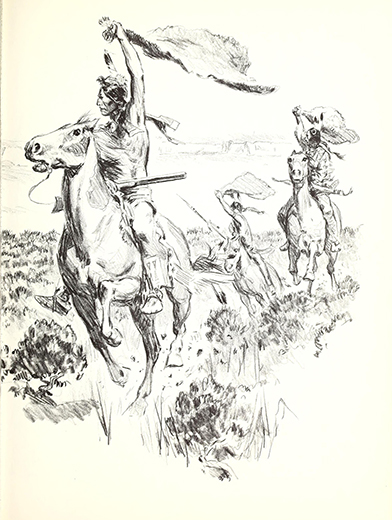 A picture report of the Custer fight