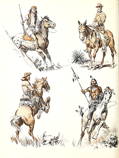 A picture report of the Custer fight