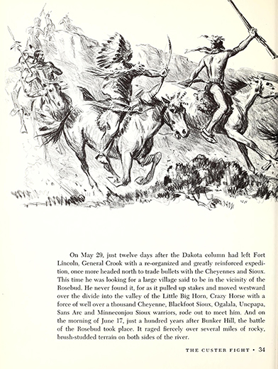 A picture report of the Custer fight