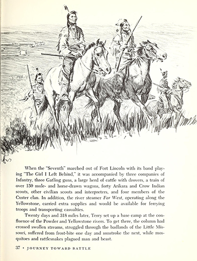 A picture report of the Custer fight