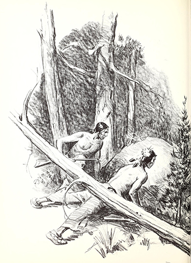 A picture report of the Custer fight