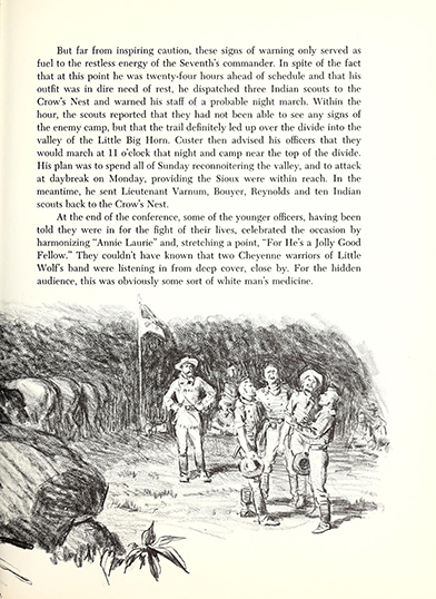 A picture report of the Custer fight