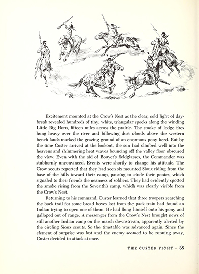 A picture report of the Custer fight