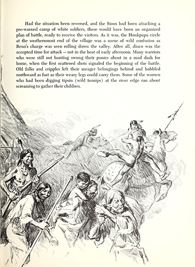 A picture report of the Custer fight