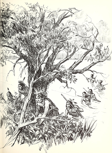 A picture report of the Custer fight