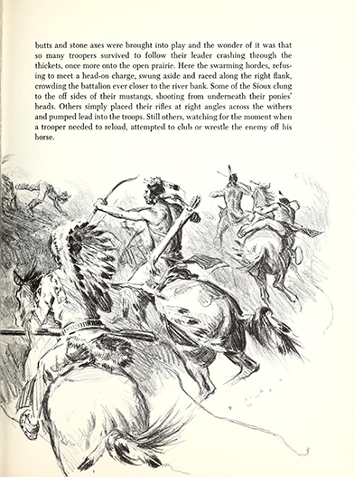 A picture report of the Custer fight