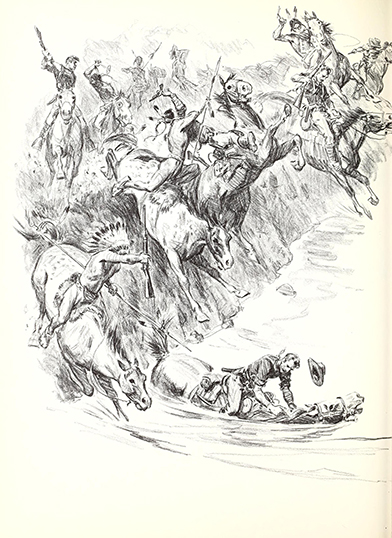 A picture report of the Custer fight