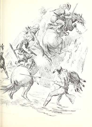 A picture report of the Custer fight
