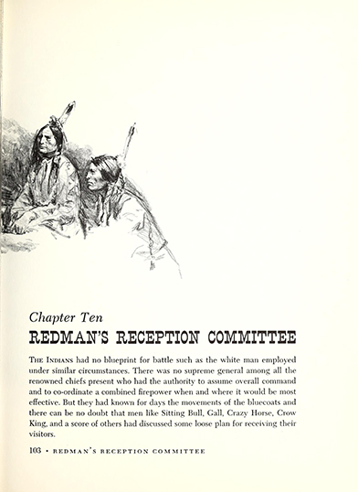 A picture report of the Custer fight