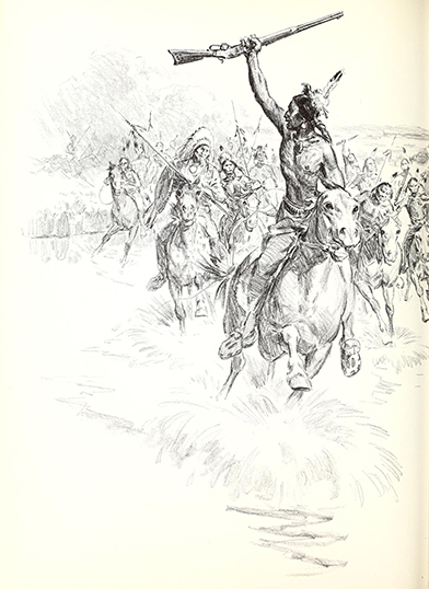 A picture report of the Custer fight