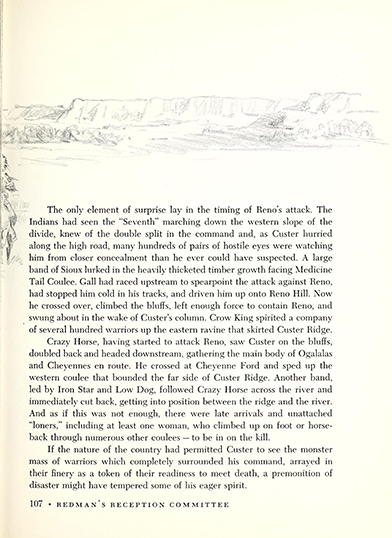 A picture report of the Custer fight