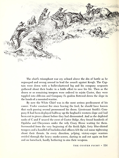 A picture report of the Custer fight