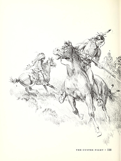 A picture report of the Custer fight