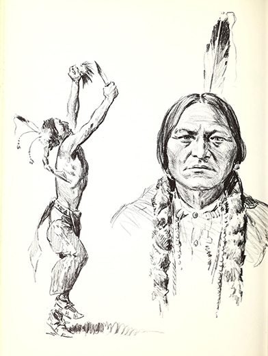 A picture report of the Custer fight