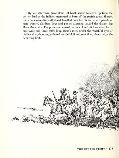 A picture report of the Custer fight