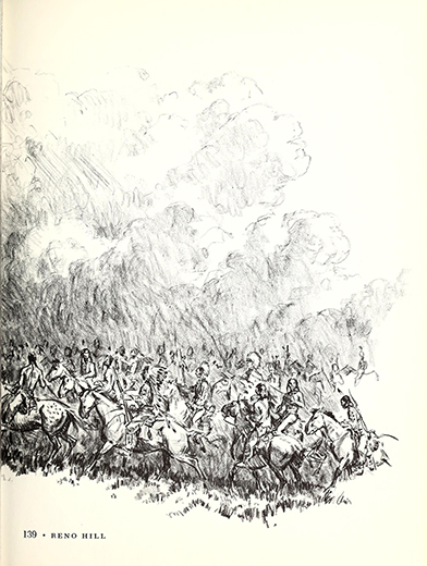A picture report of the Custer fight