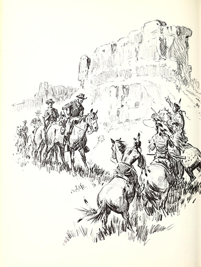 A picture report of the Custer fight