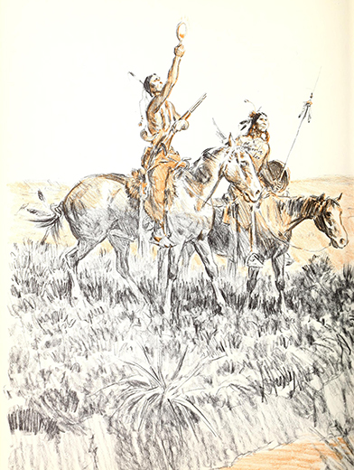 A picture report of the Custer fight