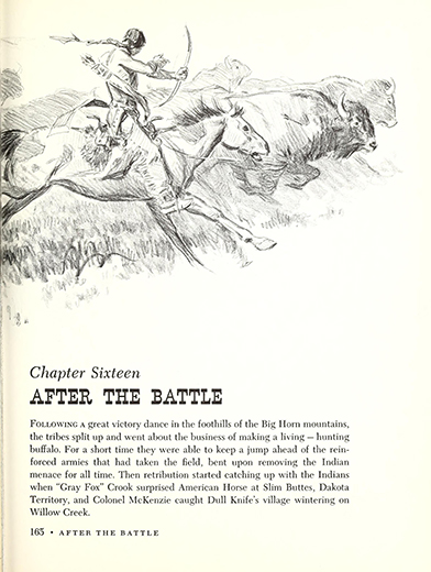 A picture report of the Custer fight