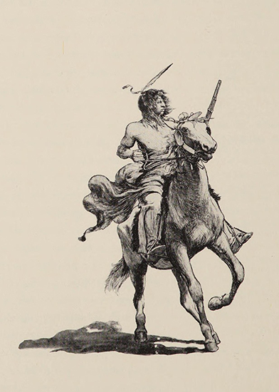 Artists on horseback