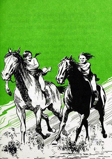 Black Hawk, young Sauk warrior, Kathryn Cleven Sisson, illustration by Gray Morrow
