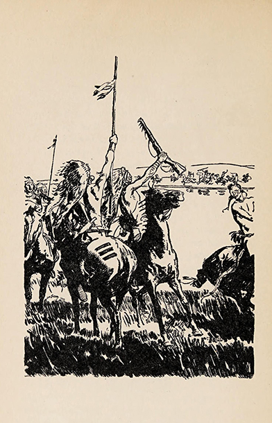 Plenty Coups, The life story of a great Indian, 1930, Frank B. Linderman, illustrated: H. M. Stoops