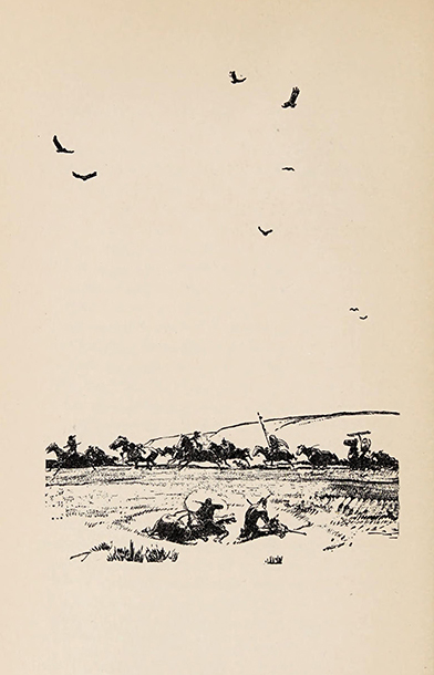Plenty Coups, The life story of a great Indian, 1930, Frank B. Linderman, illustrated: H. M. Stoops
