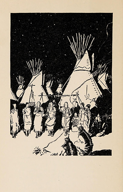 Plenty Coups, The life story of a great Indian, 1930, Frank B. Linderman, illustrated: H. M. Stoops