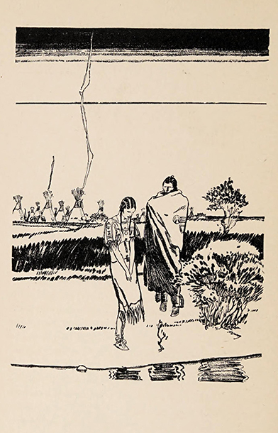 Plenty Coups, The life story of a great Indian, 1930, Frank B. Linderman, illustrated: H. M. Stoops