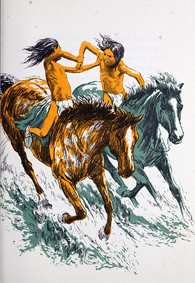 Red Cloud, Sioux war chief,  Virginia Frances  Voight, Illustrated  by Victor Mays