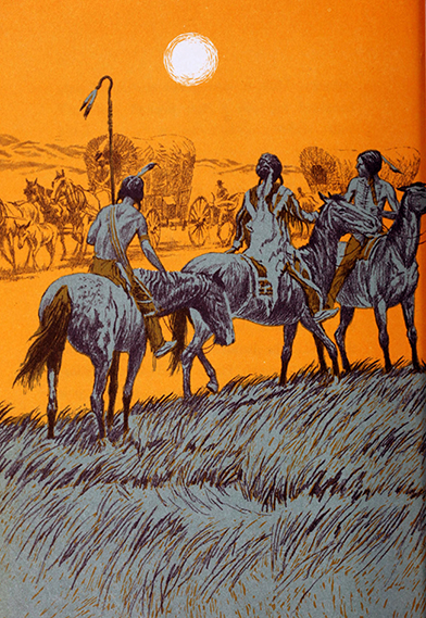 Red Cloud, Sioux war chief,  Virginia Frances  Voight, Illustrated  by Victor Mays