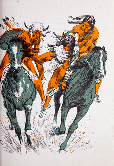 Red Cloud, Sioux war chief,  Virginia Frances  Voight, Illustrated  by Victor Mays