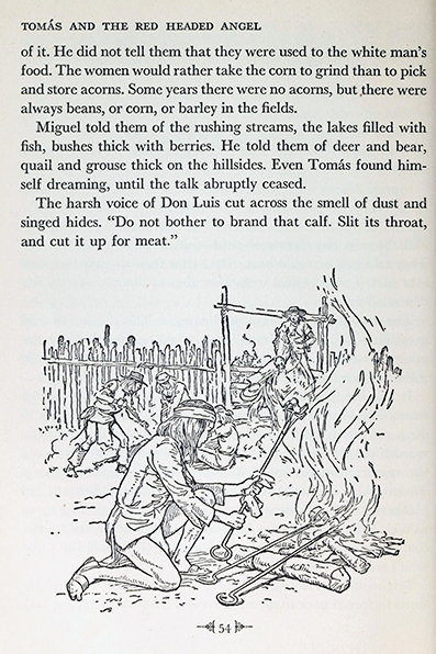 Tom�s and the red headed angel, Marion Garthwaite, Illustrated by Lorence Bjorklunds