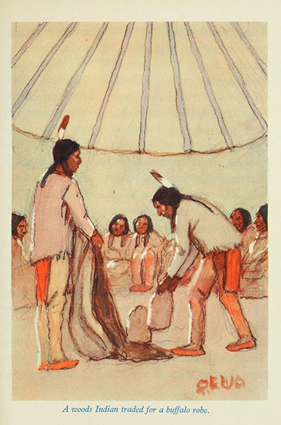 Red people of the wooded country, Therese O. Deming