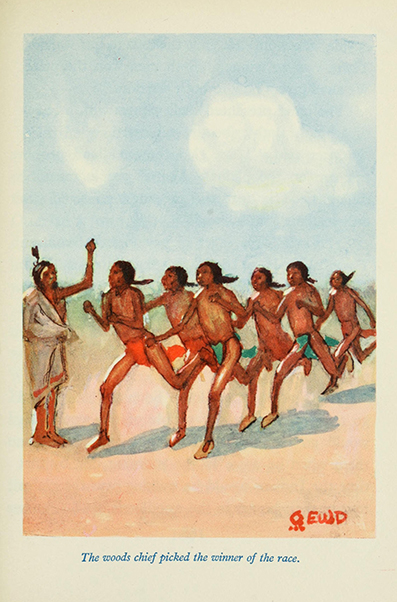 Red people of the wooded country, Therese O. Deming