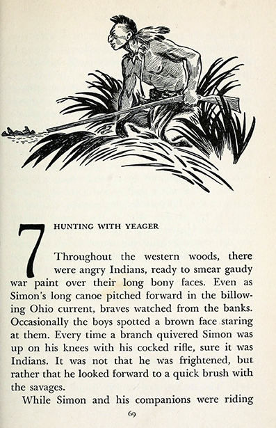 Simon Kenton, Kentucky scout, Thomas D. Clark, illustrated  by Edward Shenton