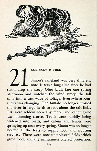 Simon Kenton, Kentucky scout, Thomas D. Clark, illustrated  by Edward Shenton